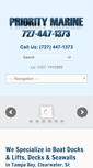 Mobile Screenshot of prioritymarine.com